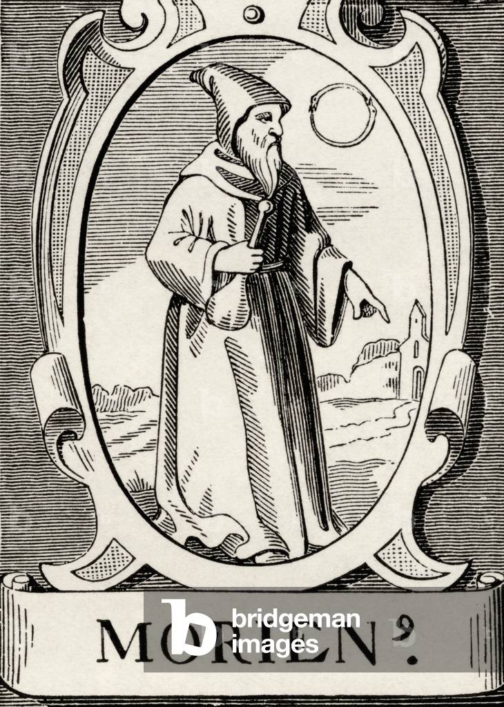 Morien, after an engraving by Vriese, from 'Science and Literature in the Middle Ages' by Paul Lacroix, 1878 (litho)