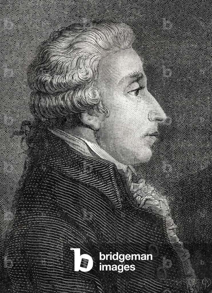 Louis-Felix de Wimpfen, from 'Histoire de la Revolution Francaise' by Louis Blanc (1811-82) (engraving)