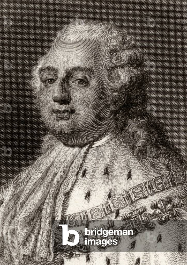 Louis XVI (1754-93) King of France (engraving)