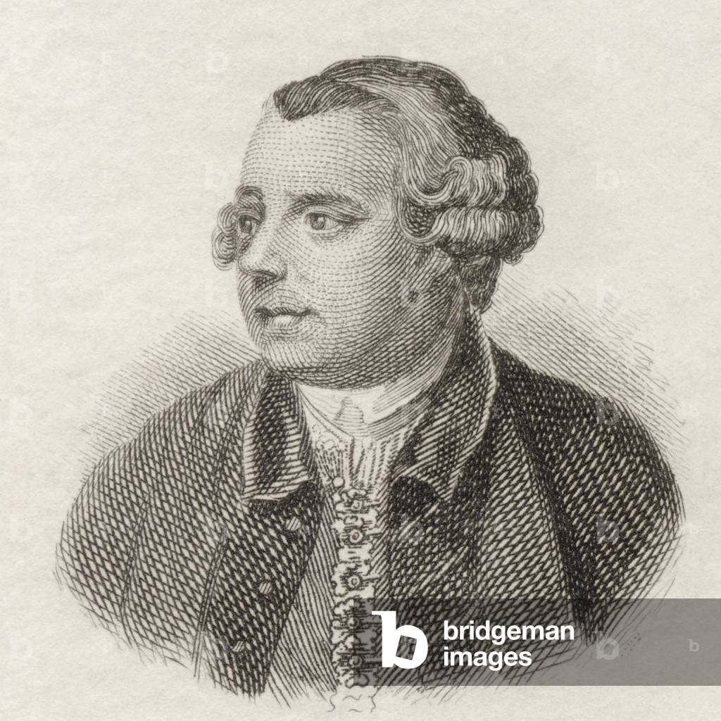 Edward Moore, from 'Crabb's Historical Dictionary', published 1825 (litho)