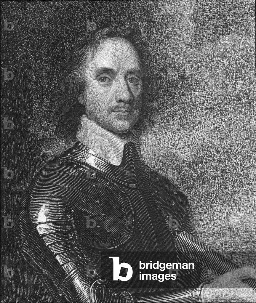 Oliver Cromwell (1599-1668) (engraving)