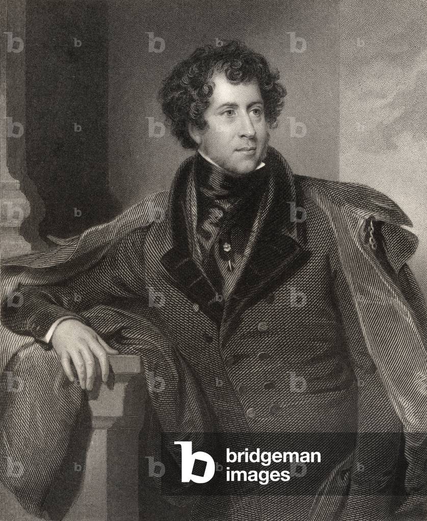 Constantine Henry Phipps, 1st Marquess of Normanby, engraved by H. Robinson, from 'National Portrait Gallery, volume III', published c.1835 (litho)