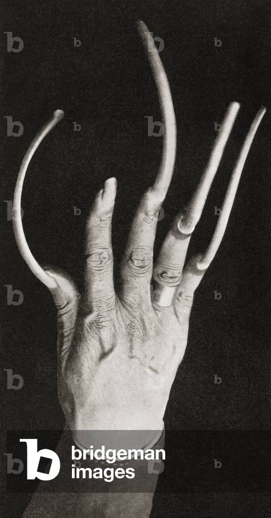 The hand of an Annamite, from Hutchinson's History of the Nations, pub.1915