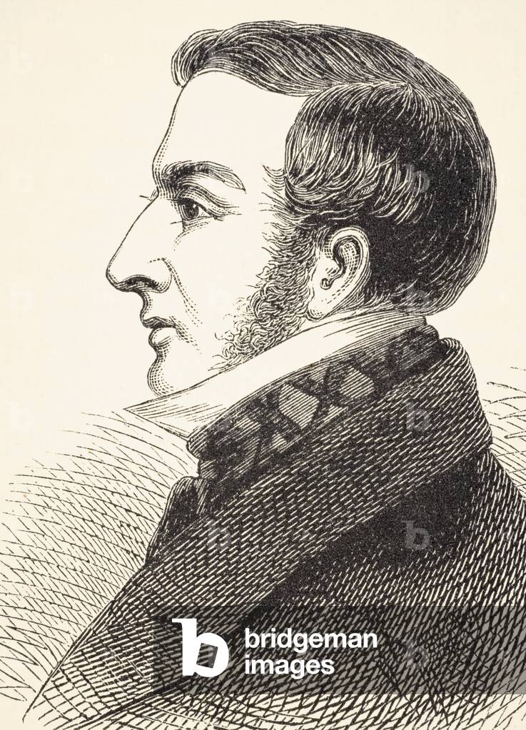 Sir James Graham, 2nd Baronet, from 'The National and Domestic History of England' by William Hickman Smith Aubrey (1858-1916) published London, c.1890 (litho)
