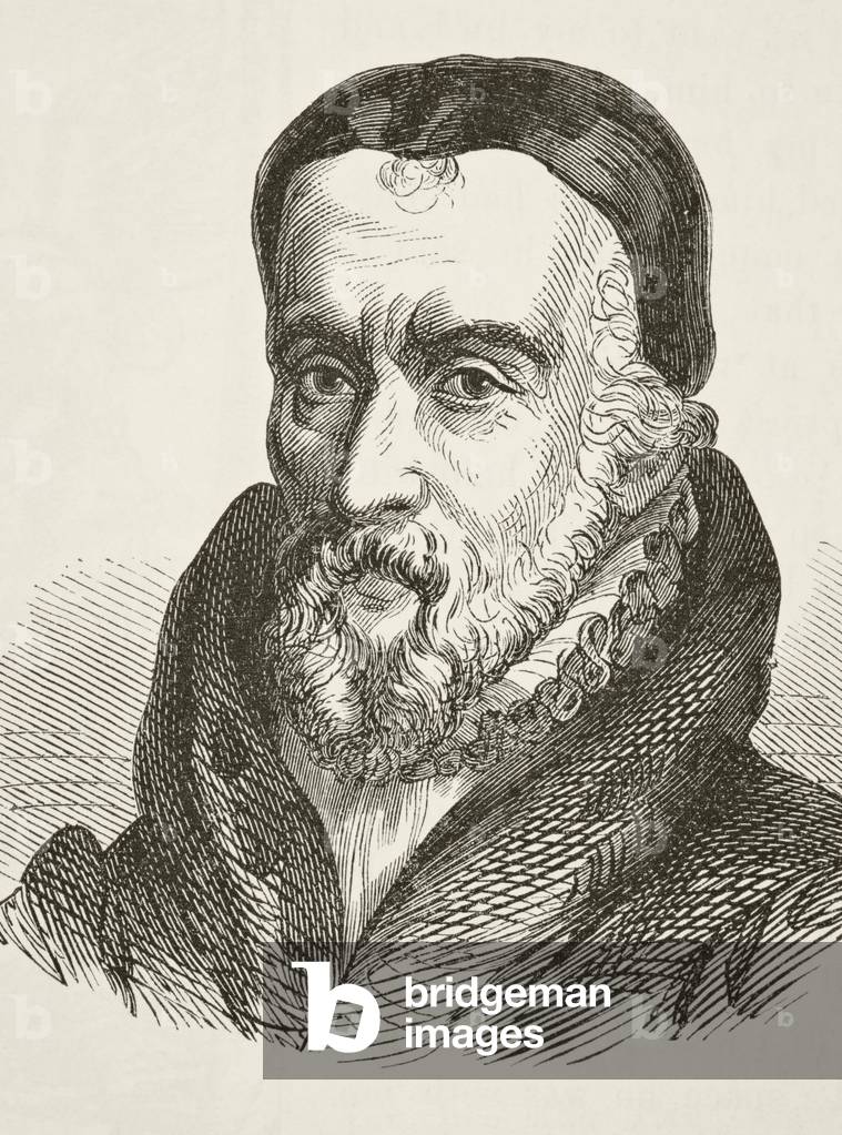 William Tyndale, from 'The National and Domestic History of England' by William Hickman Smith Aubrey (1858-1916) published London, c.1890 (litho)