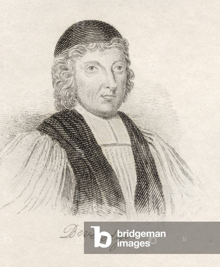 William Beveridge, from 'Crabb's Historical Dictionary', published 1825 (litho)