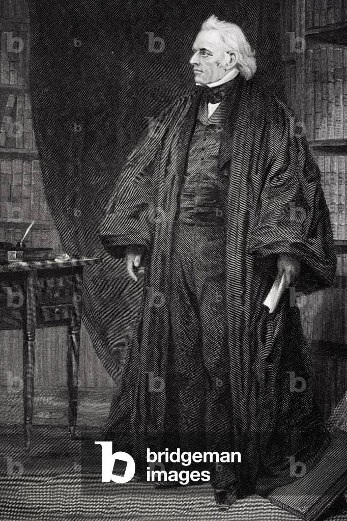 Portrait of Joseph Story (1779-1845) (litho)