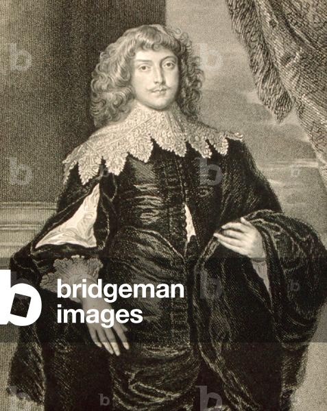 Portrait of George Digby (1612-77), from 'Lodge's British Portraits', 1823 (litho)