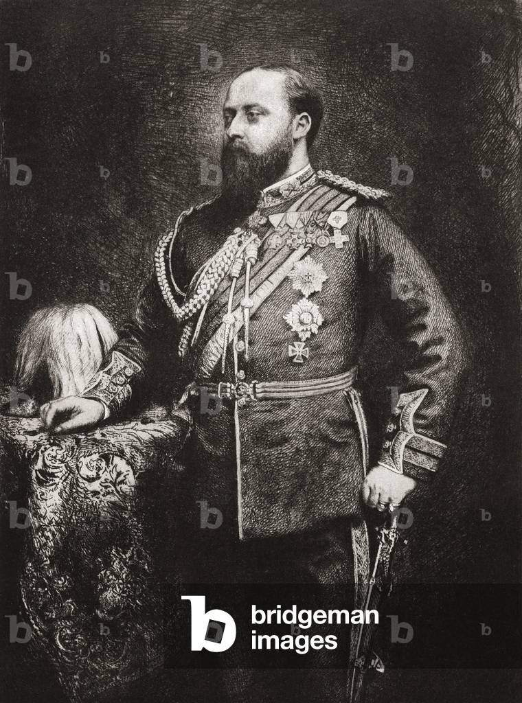 Edward Prince of Wales, 1910 (print)