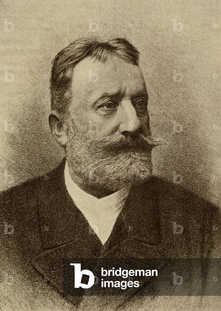 Ferdinand Ludwig Adam von Saar (1833-1906) (litho)