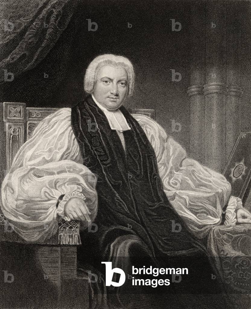 Bishop Henry Ryder, engraved by T. Woolnoth, from 'The National Portrait Gallery, volume I', published c.1820 (litho)