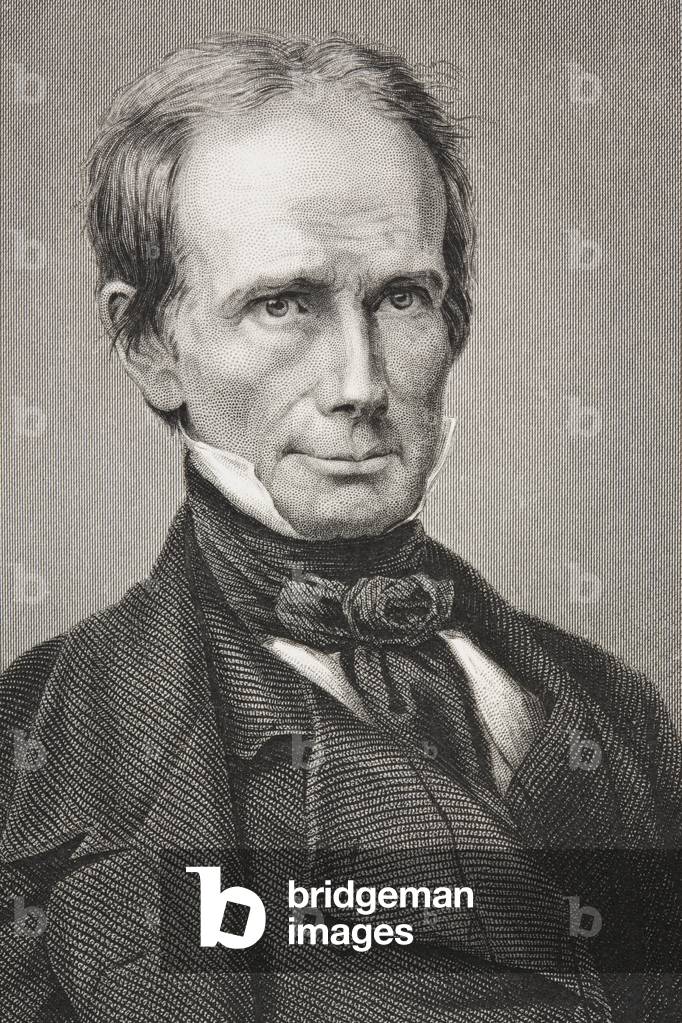 Henry Clay, from 'Gallery of Historical Portraits', published c.1880 (litho)