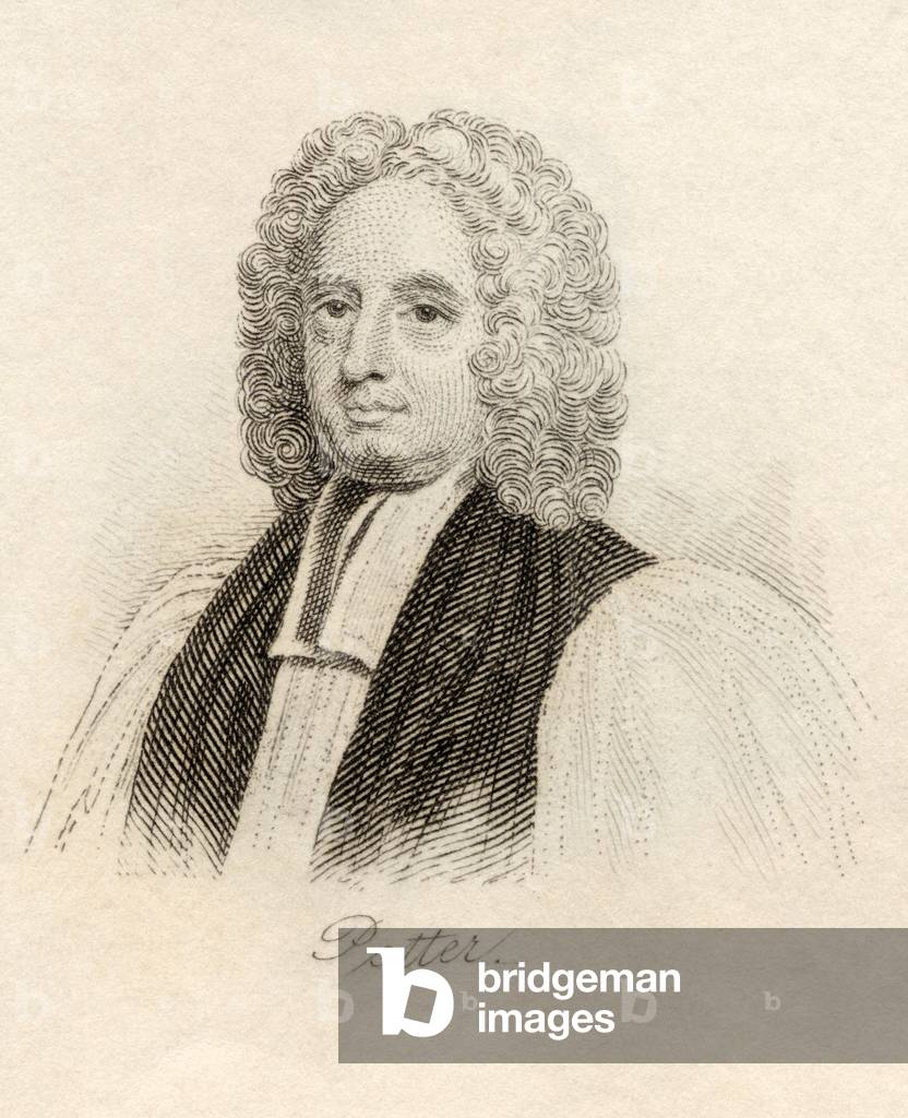 John Potter, from 'Crabb's Historical Dictionary', published 1825 (litho)