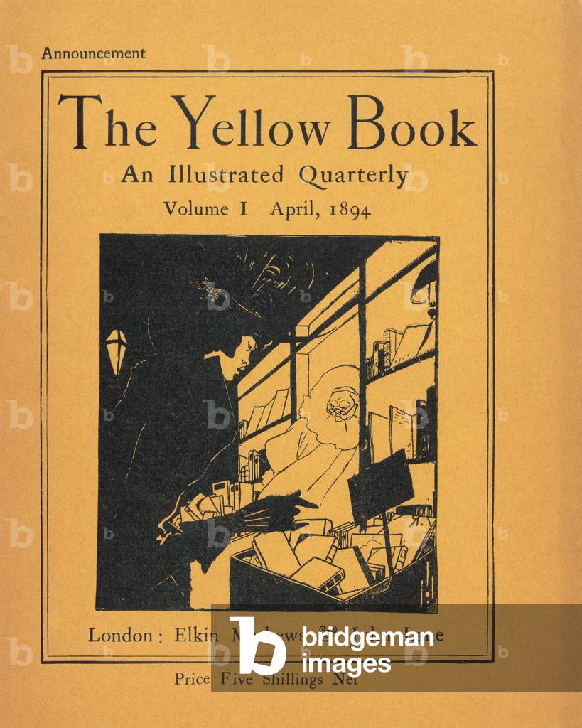 The Yellow Book advertisement 1894 (print)