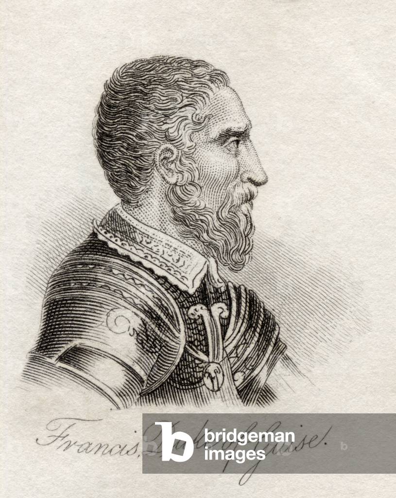 Francis II, Prince of Joinville, from 'Crabb's Historical Dictionary', published 1825 (litho)