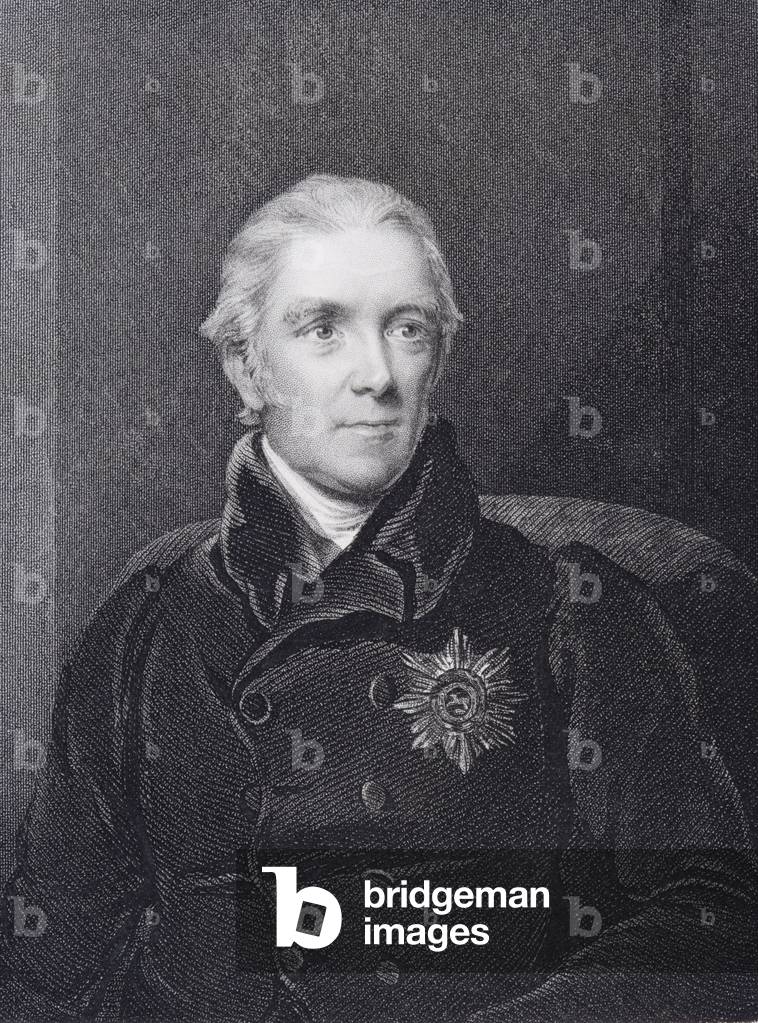 Sir Henry Halford, engraved by John Cochran (fl.1821-65) (engraving)