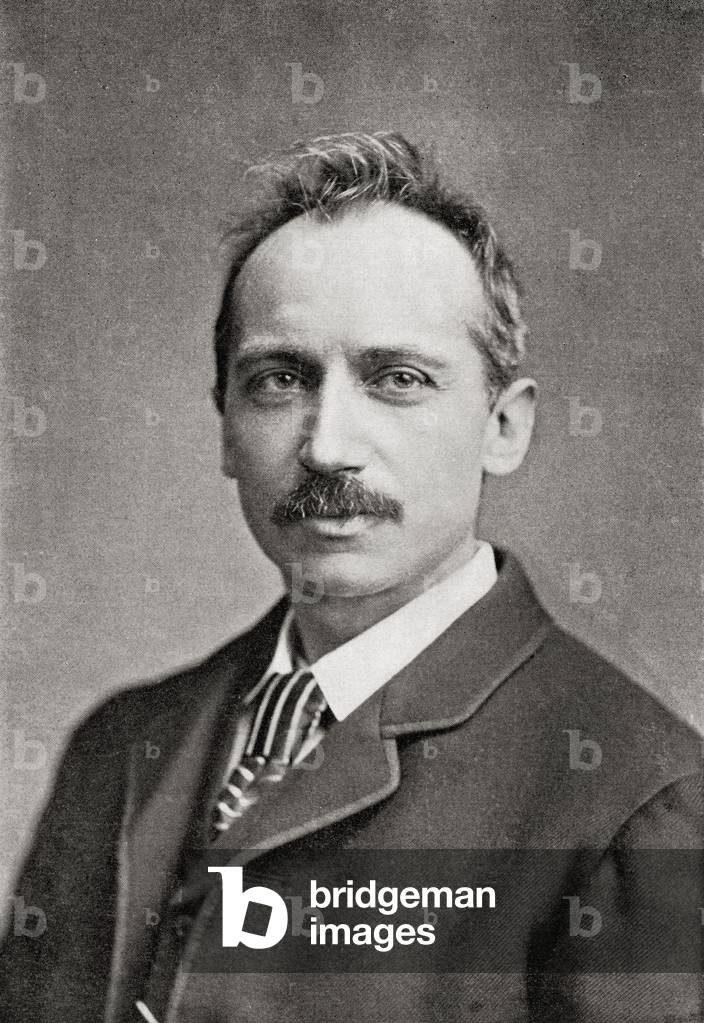 W. Clark Russell, 1844-1911. English writer, from  a photograph by Elliott & Fry.