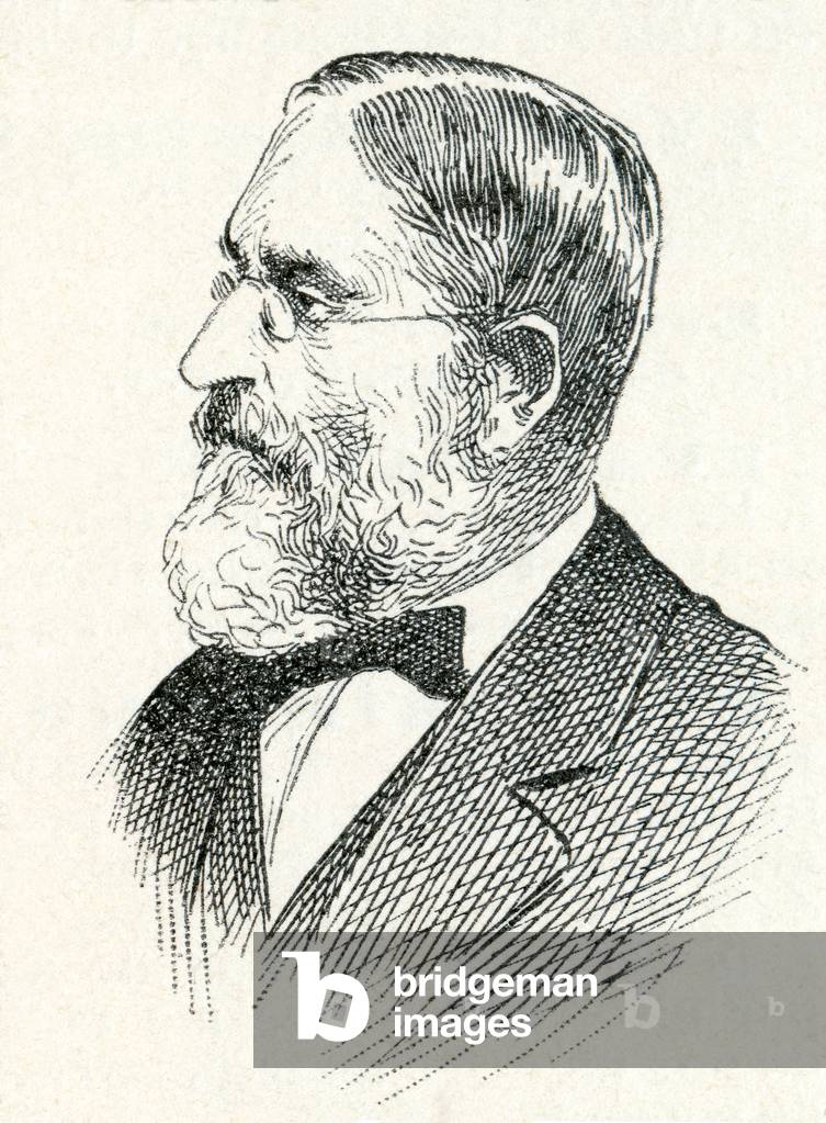 Sir John Evans, from Enciclopedia Ilustrada Segui, c.1900