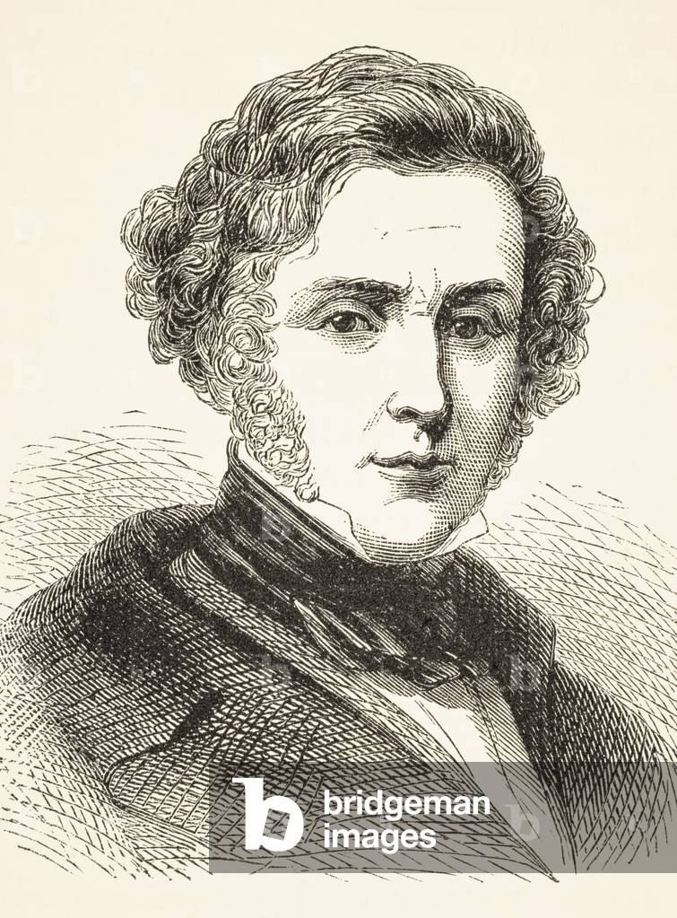 Anthony Ashley Cooper, 7th Earl of Shaftesbury, from 'The National and Domestic History of England' by William Hickman Smith Aubrey (1858-1916) published London, c.1890 (litho)