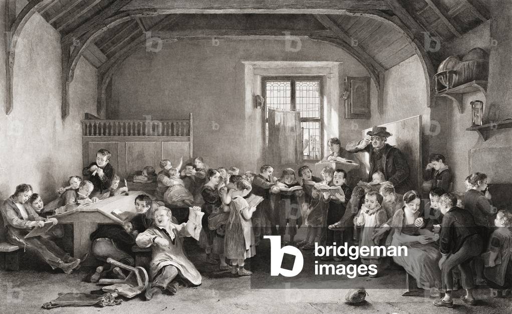 The School.  19th century.