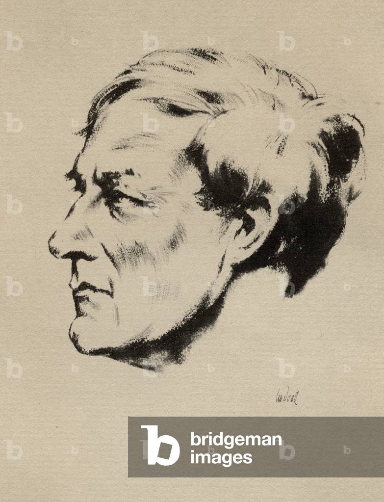 Ragnar Ostberg, from 'Stockholms Stadshus', published by Norstedt, 1929 (litho)