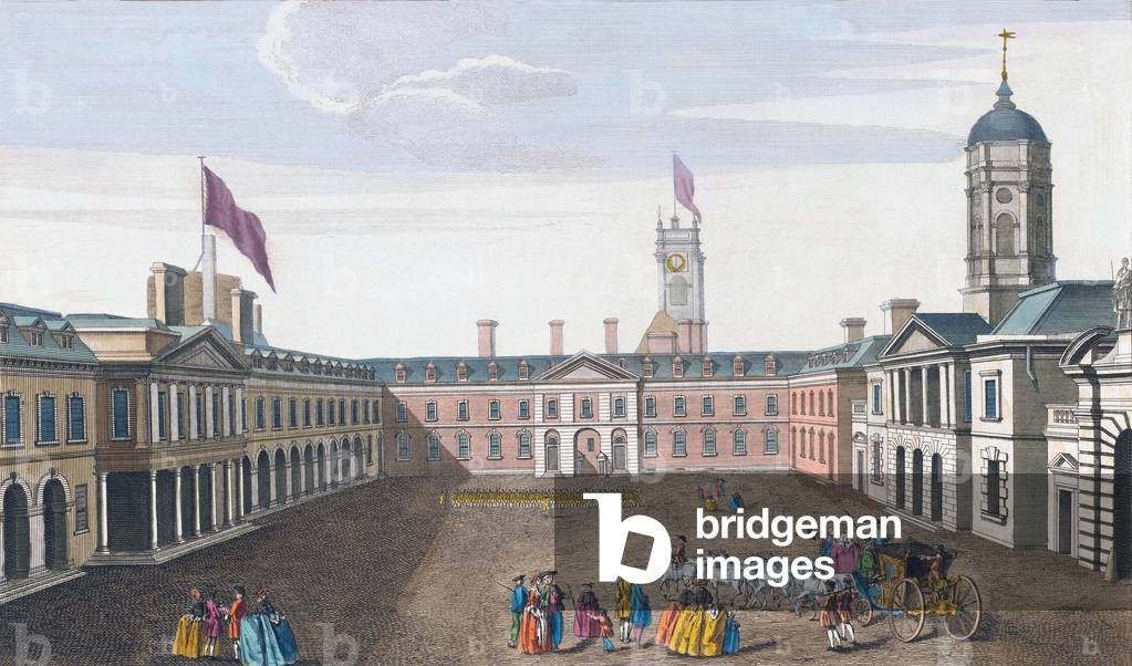 Upper Castle Court, Dublin, c, 1750