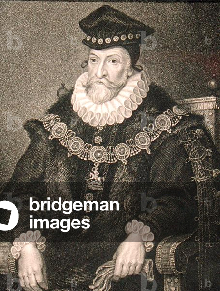 Portrait of Edward Clinton (1512-84), from 'Lodge's British Portraits', 1823 (litho)