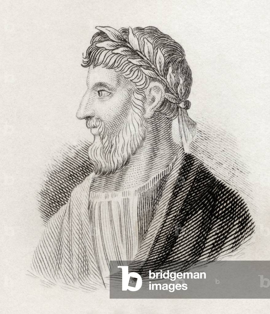 Apollonius of Tyana, from 'Crabbes Historical Dictionary', published in 1825 (litho)