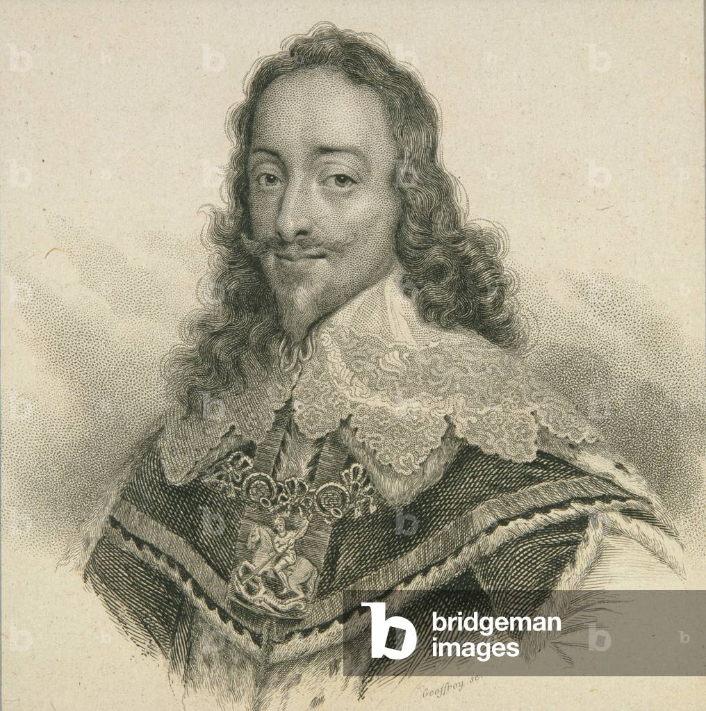 King Charles I of England (1600-49) (engraving)