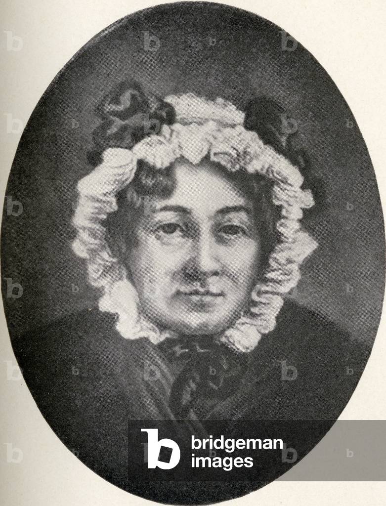 Mary Ann Lamb (1764-1867) illustration from 'Little Journeys to the Homes of Famous Women', published 1897 (litho)