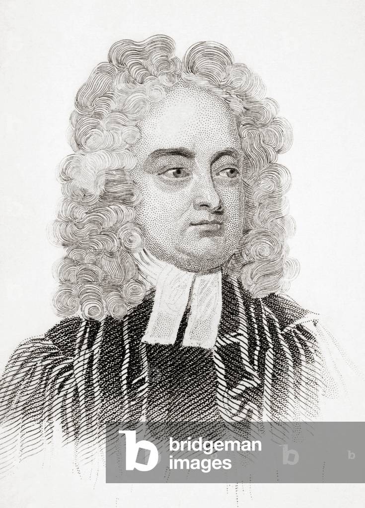 Jonathan Swift, from 'Old England's Worthies' by Lord Brougham and others pub. London, c.1880 (print)