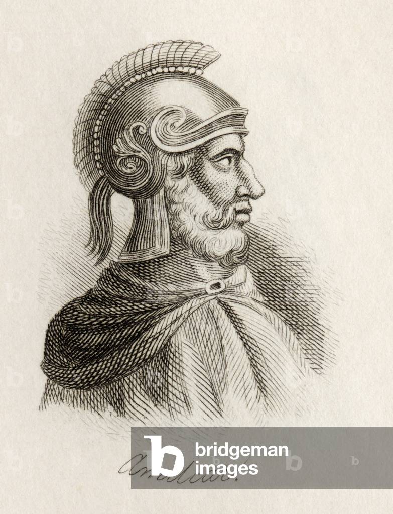 Hamilcar Barca, from 'Crabb's Historical Dictionary', published 1825 (litho)