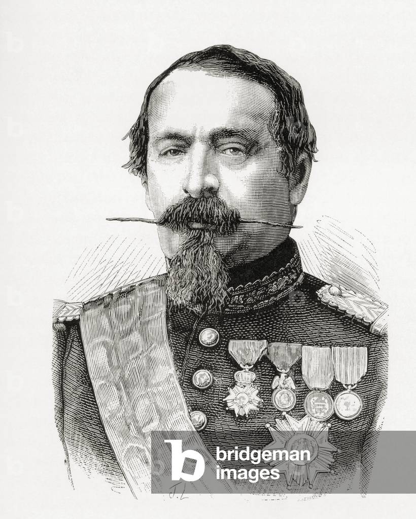 Napoleon III of France, from 'Europe in the Nineteenth Century: An Outline History, published in 1916 (litho)