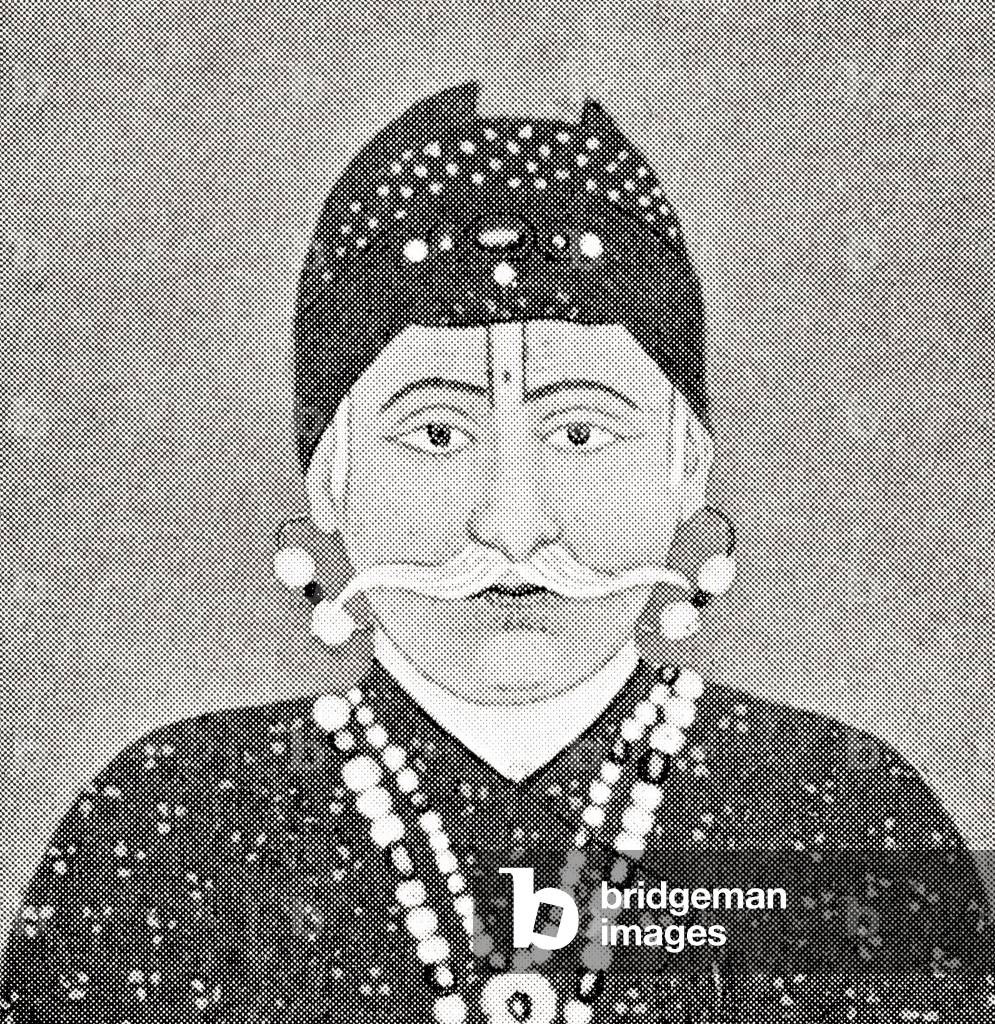 Abu'l-Fath Jalal-ud-din Muhammad, aka Akbar I and Akbar the Great, from Hutchinson's History of the Nations, pub.1915