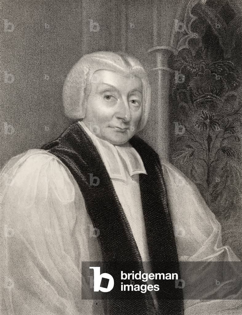 Henry Bathurst, Bishop of Norwich, engraved by T.A. Dean (fl.1773-1840), from 'National Portrait Gallery, volume II, published c.1835 (litho)