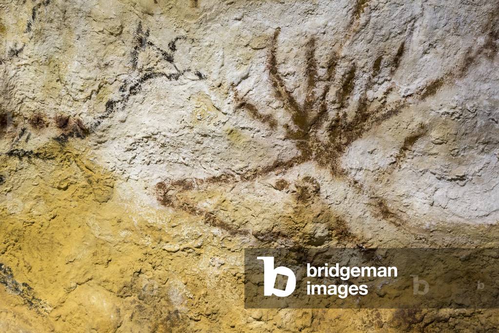 Lascaux cave painting, Bordeaux, France (photo)