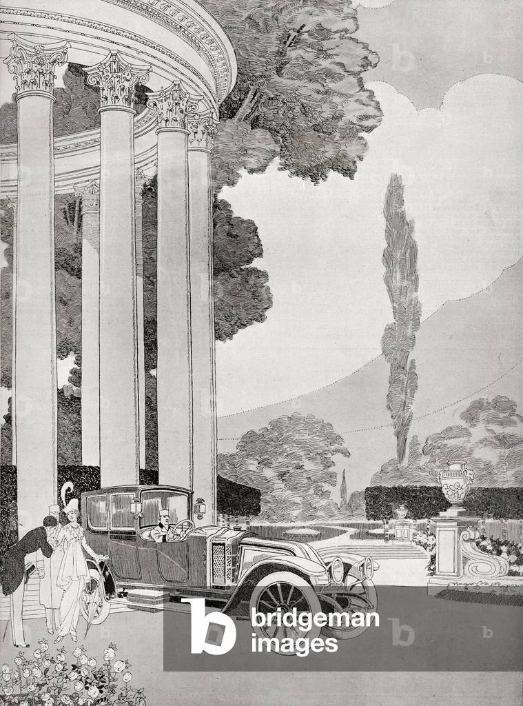 Advertisement for Renault Cars, 1914.