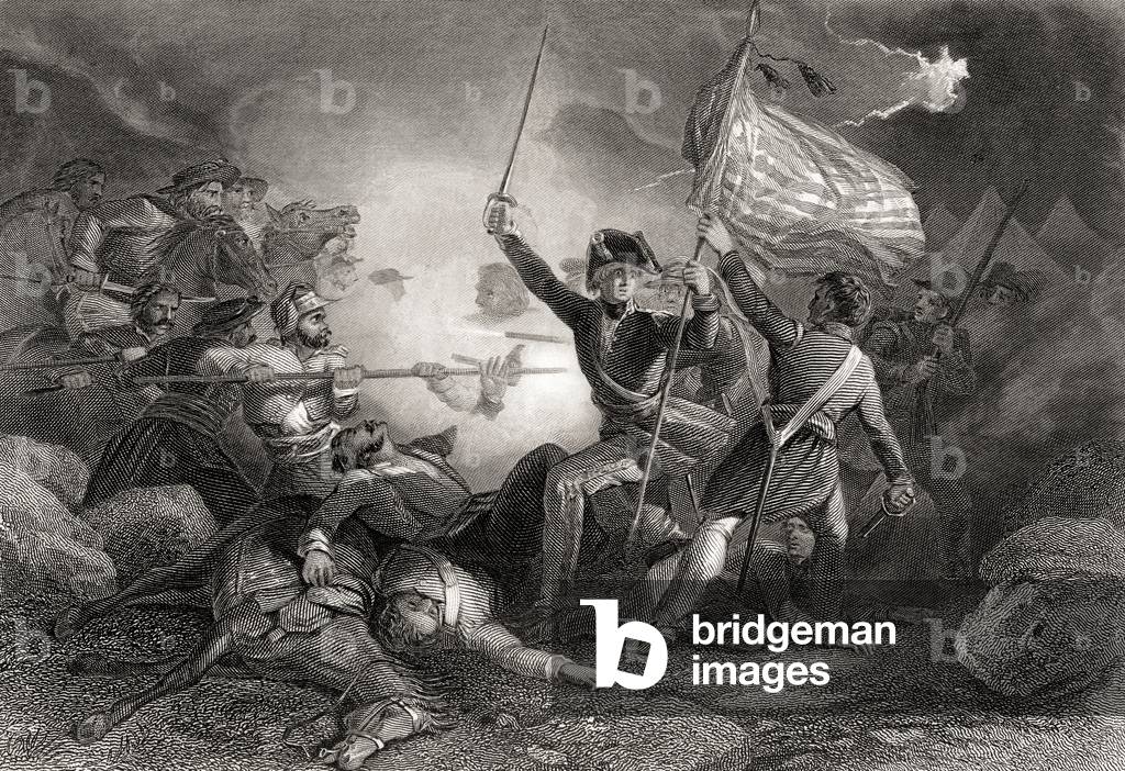 Major Dix at the Battle of Buena Vista 1847.