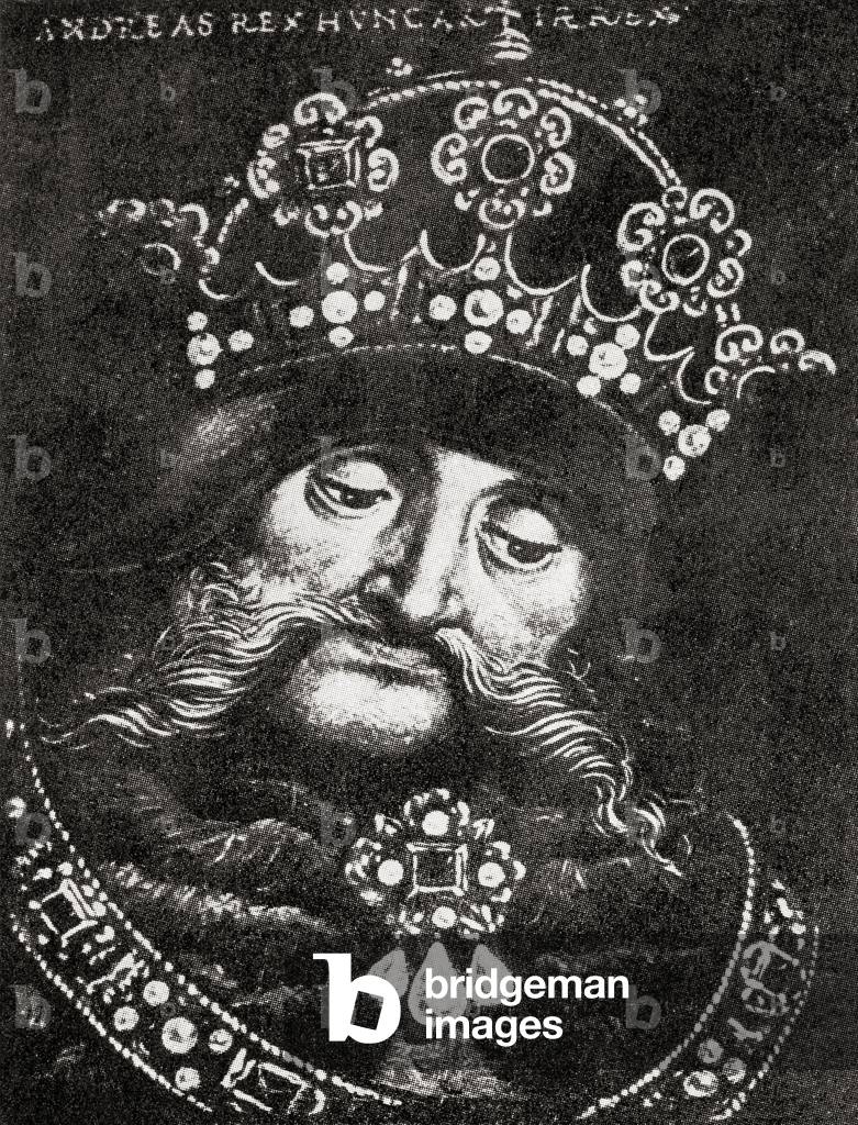 Andrew III of Hungary aka Andrew III the Venetian, from Hutchinson's History of the Nations, pub. 1915