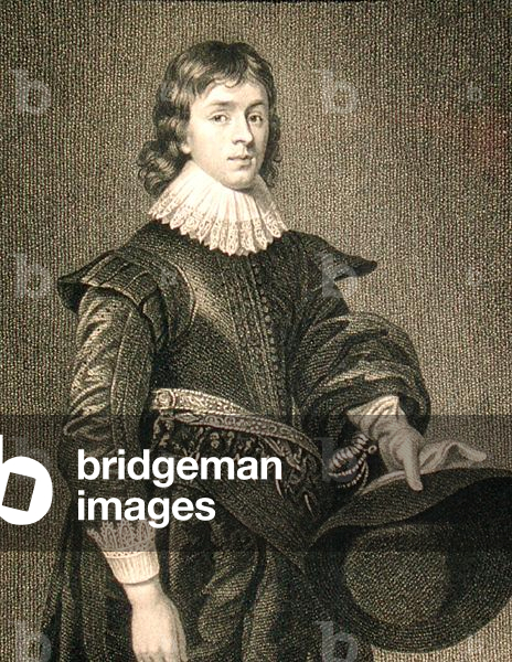 Portrait of John Hamilton (1532-1604), from 'Lodge's British Portraits', 1823 (litho)