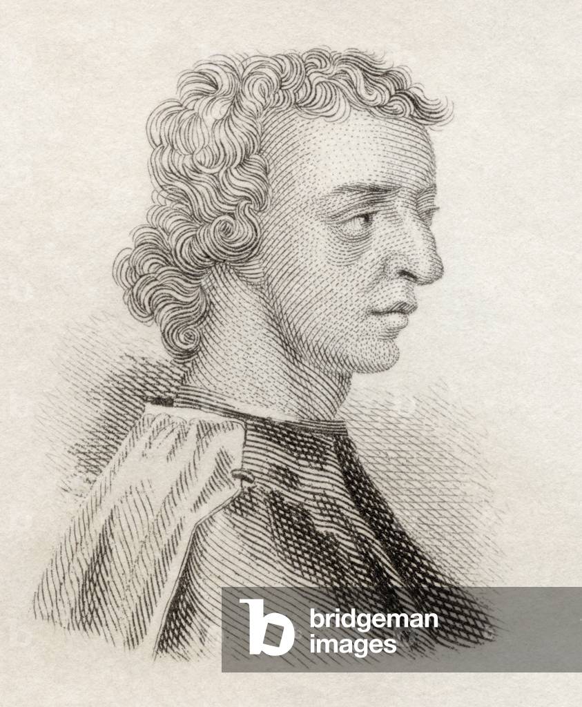 Bartolomeo Platina, originally named Sacchi, Italian Renaissance writer, from Crabbes Historical Dictionary pub. 1825