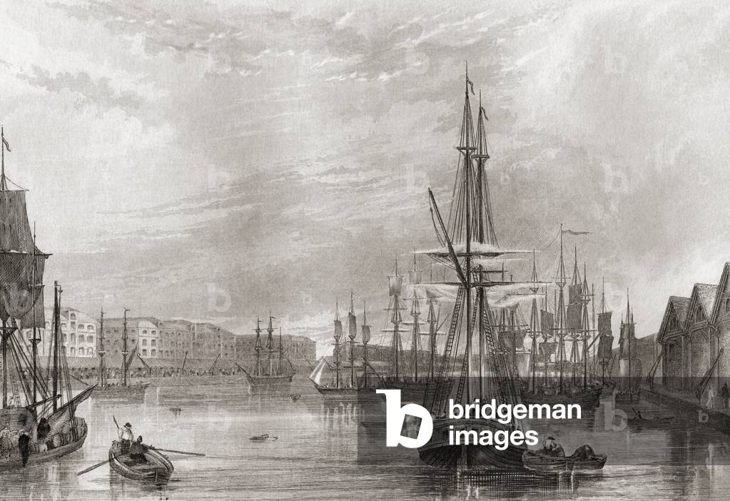 West India Dock, Isle of Dogs, London, England