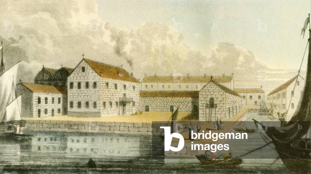 The house in Missolonghi, Greece, where Byron died.