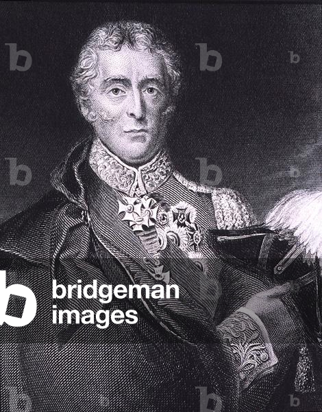 Portrait of Arthur Wellesley, 1st Duke of Wellington (1769-1852) (engraving)