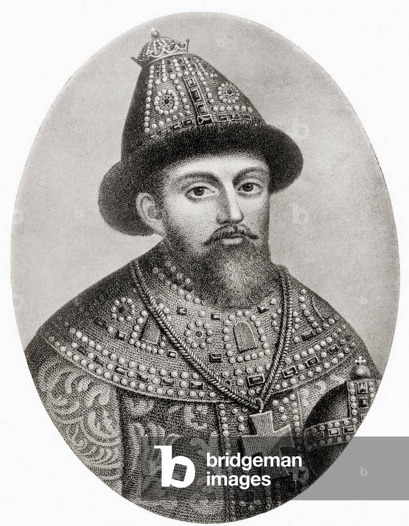 Michael I of Russia, The first Russian Tsar of the house of Romanov, from Hutchinson's History of the Nations, pub.1915