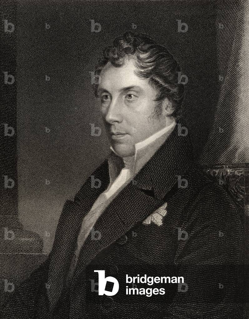 George Hamilton Gordon,c.1835 (litho)