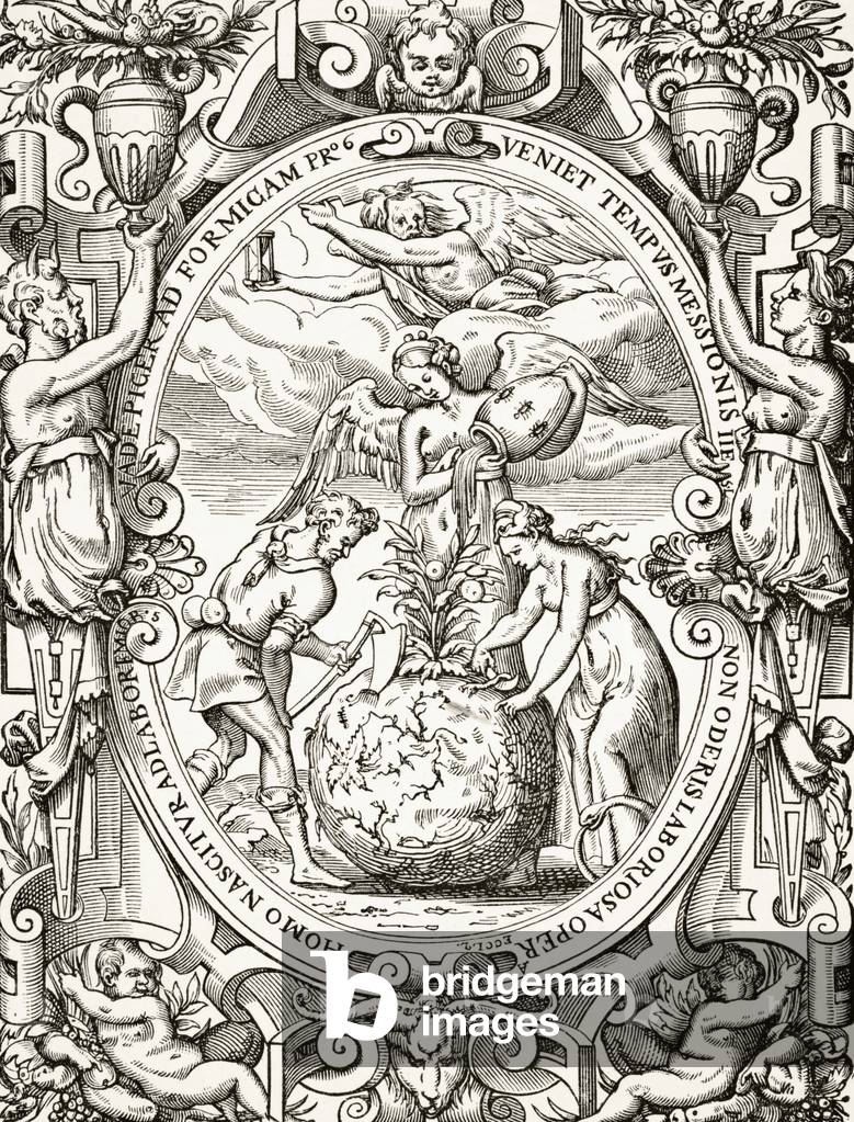 The Vegetable Kingdom, from 'Science and Literature in the Middle Ages' by Paul Lacroix (1806-84) published London 1878 (litho)