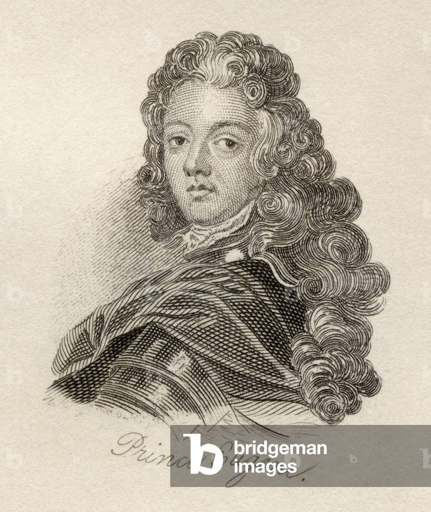 Francois-Eugene, Prince of Savoy-Carignan, from 'Crabb's Historical Dictionary', published 1825 (litho)