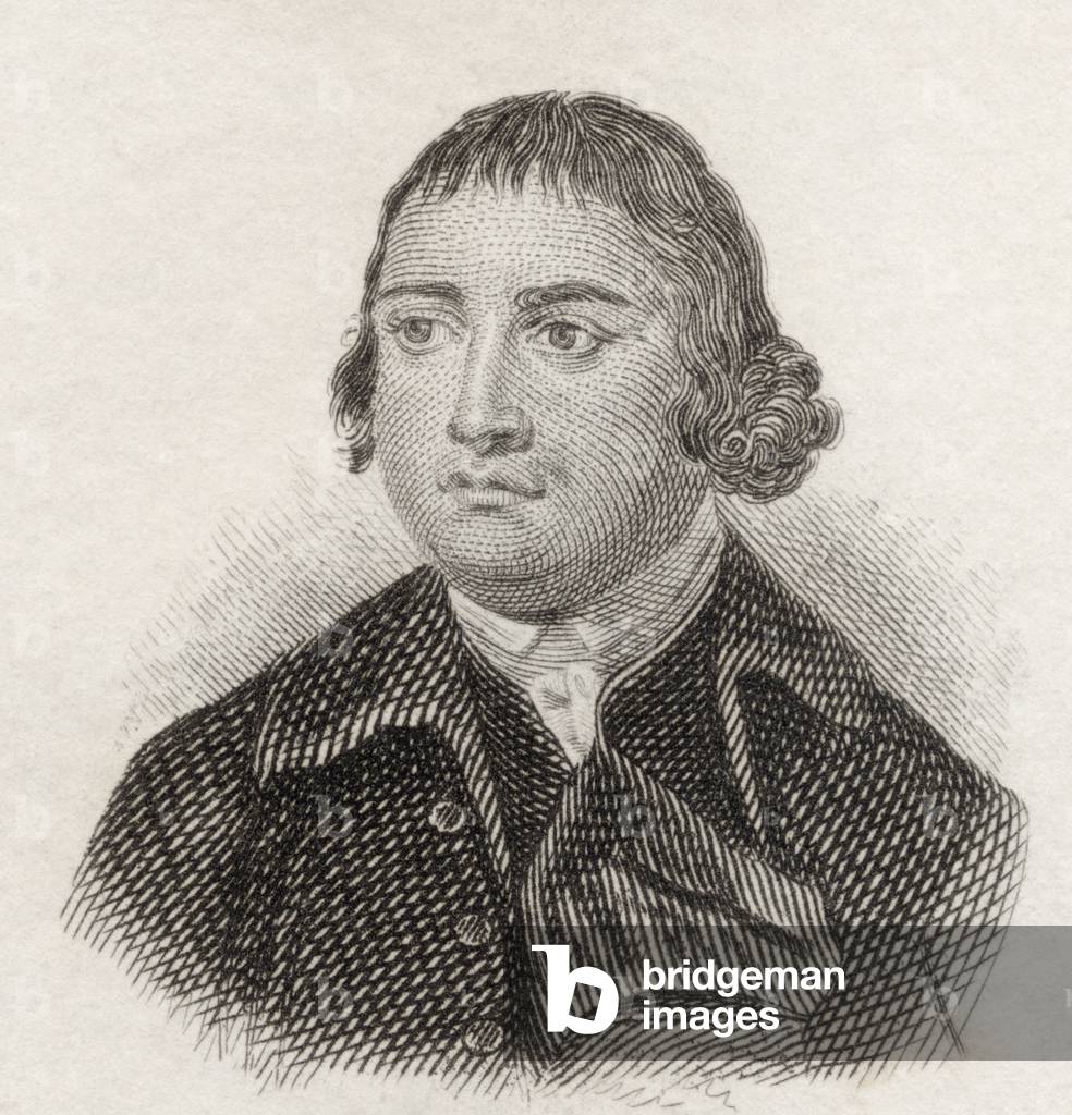 Charles Churchill, from 'Crabb's Historical Dictionary', published 1825 (litho)