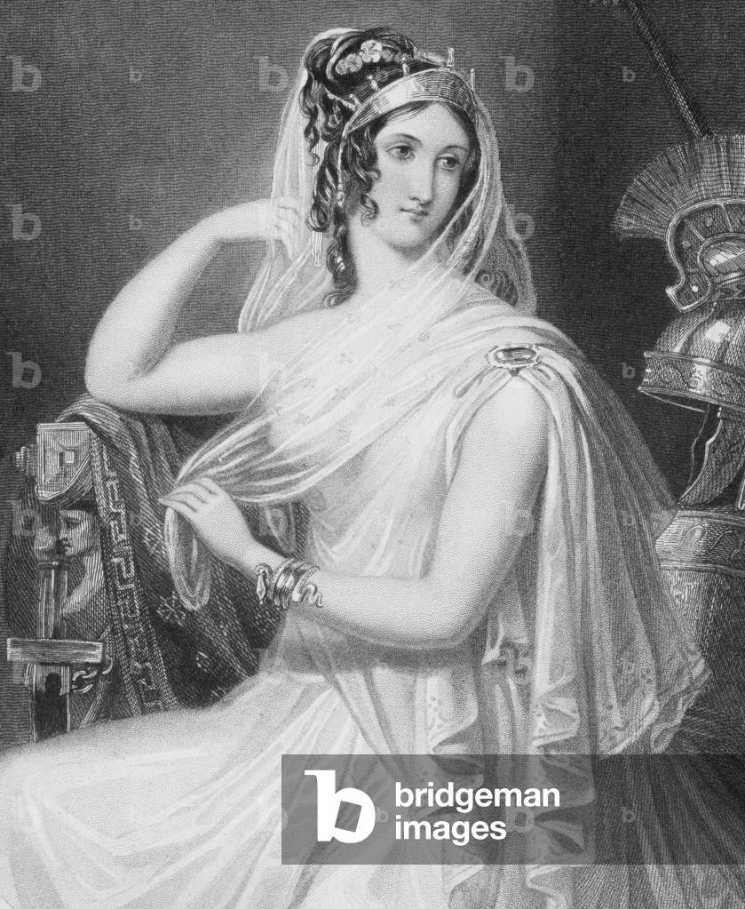 Helen of Troy, c.1845 (engraving)